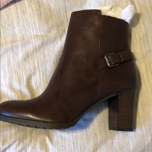 Brown Ralph Lauren Ankle Boots